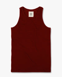 Hemen Biarritz Gari Ribbed Tank Top - Wine Red | Hemen Biarritz Underwear | JEANSTORE