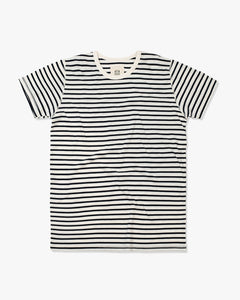 Hemen Biarritz Dani Breton Stripe Tee - Natural / Marine