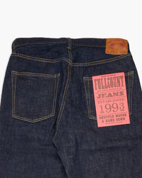 Fullcount 0105W 13.7oz Selvedge Wide Fit Mens Jeans - Indigo Onewash | Fullcount Jeans | JEANSTORE