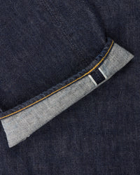 Fullcount 0105W 13.7oz Selvedge Wide Fit Mens Jeans - Indigo Onewash | Fullcount Jeans | JEANSTORE