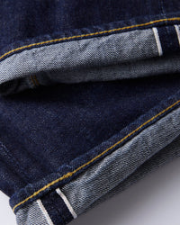 Fullcount 0105W 13.7oz Selvedge Wide Fit Mens Jeans - Indigo Onewash | Fullcount Jeans | JEANSTORE
