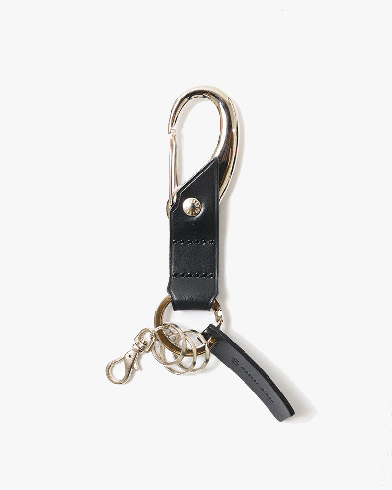Master-Piece Magatama Key Ring - Black | Master-Piece Wallets & Key Fobs | JEANSTORE