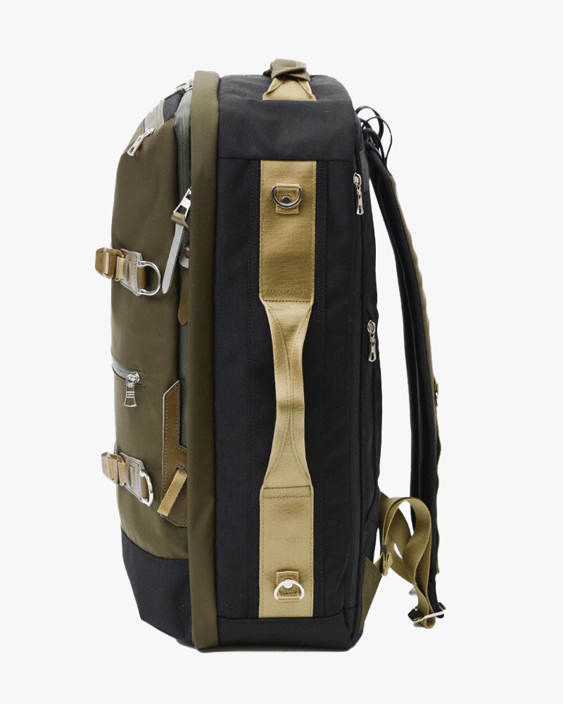 Master-Piece Potential 3-Way Traveller Backpack - Olive / Black | Master-Piece Bags | JEANSTORE