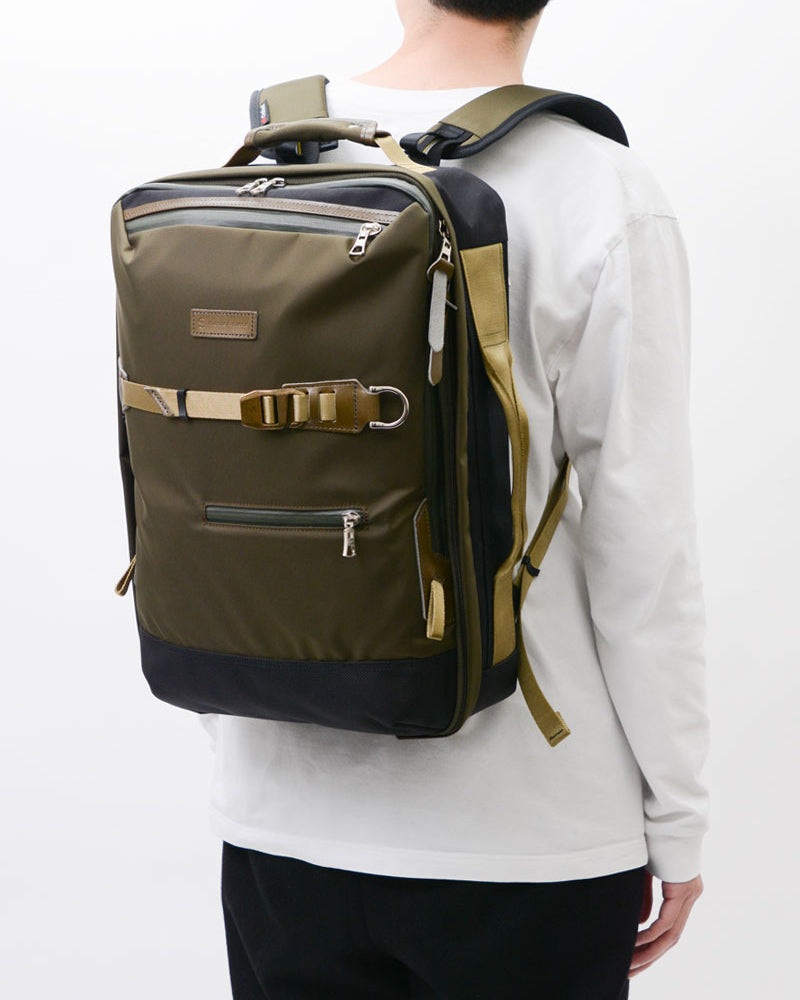 Master-Piece Potential 2-Way Backpack - Olive / Black | Master-Piece Bags | JEANSTORE