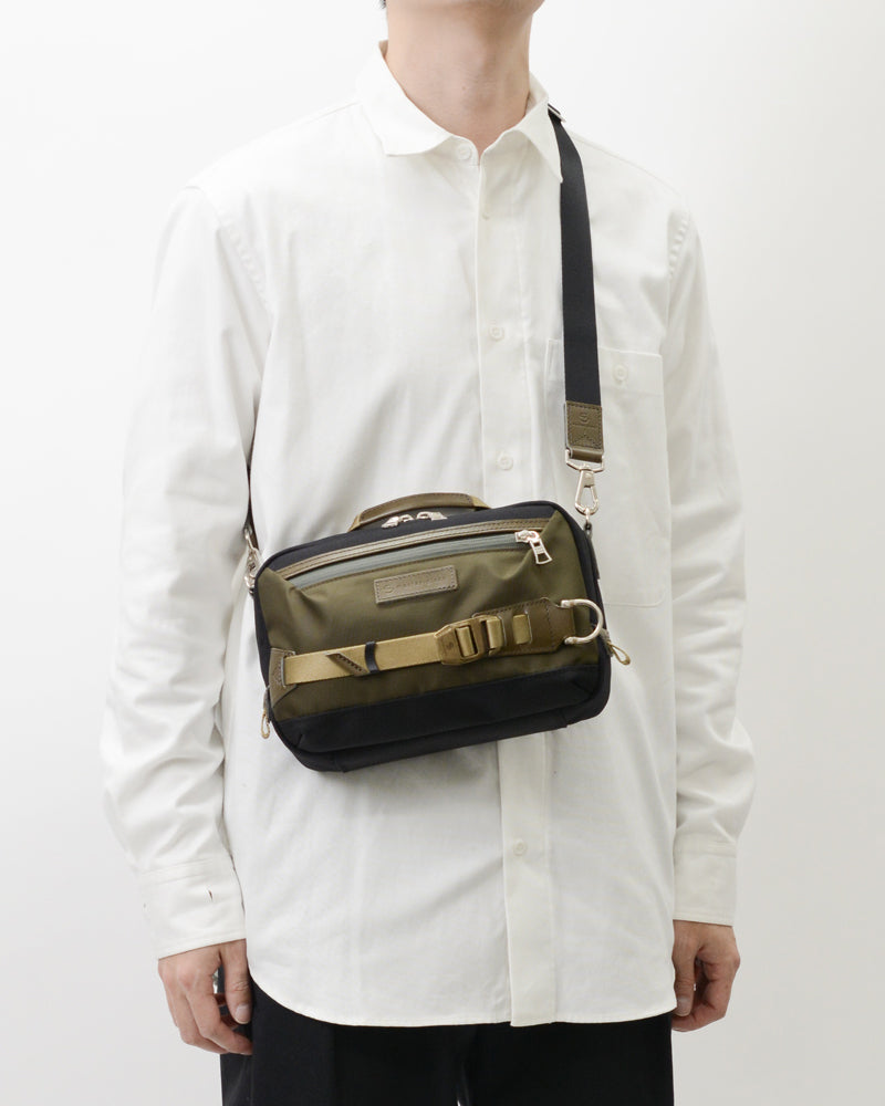 Master-Piece Potential 2-Way Mini Shoulder Bag - Olive / Black | Master-Piece Bags | JEANSTORE