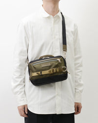 Master-Piece Potential 2-Way Mini Shoulder Bag - Olive / Black | Master-Piece Bags | JEANSTORE
