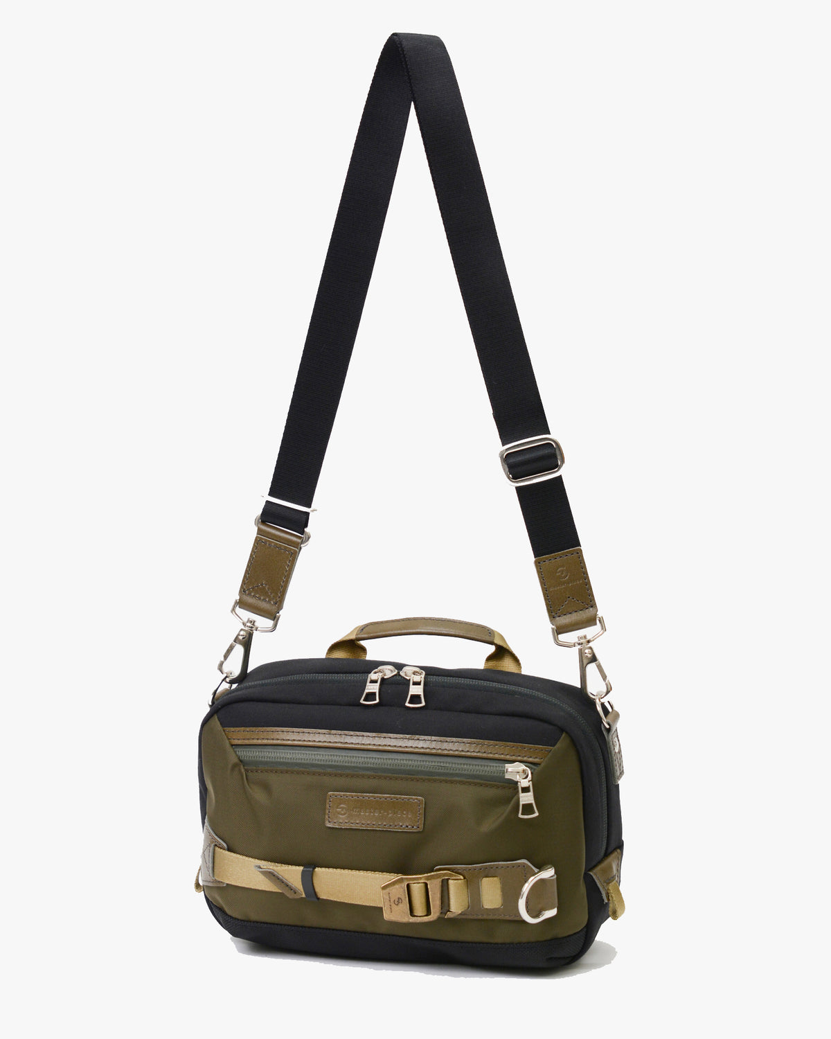 Master-Piece Potential 2-Way Mini Shoulder Bag - Olive / Black | Master-Piece Bags | JEANSTORE