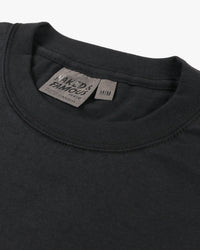 Naked & Famous Denim Circular Knit Tee - Black | Naked & Famous Denim T Shirts | JEANSTORE