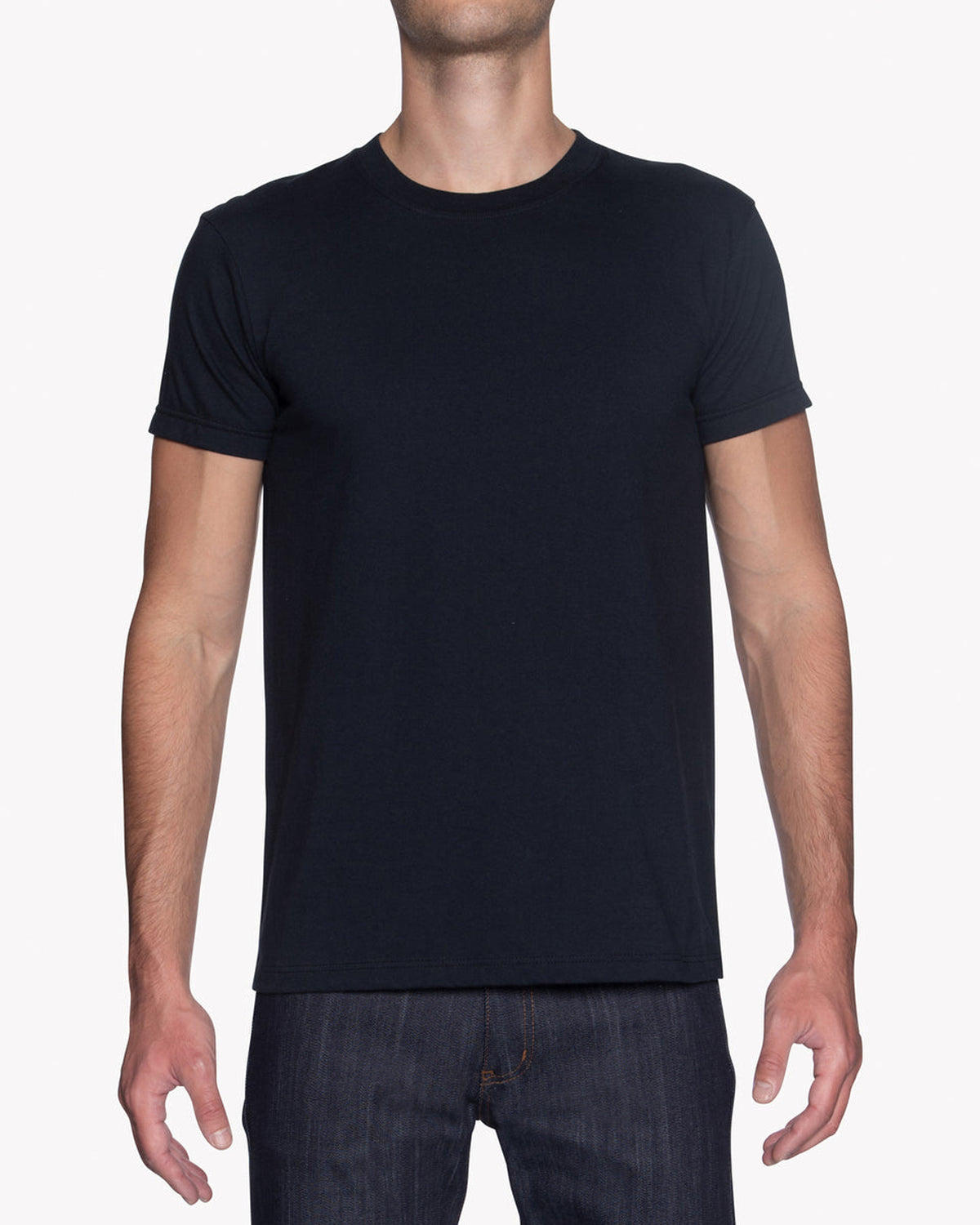 Naked & Famous Denim Circular Knit Tee - Black | Naked & Famous Denim T Shirts | JEANSTORE