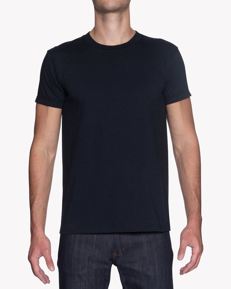 Naked & Famous Denim Circular Knit Tee - Black