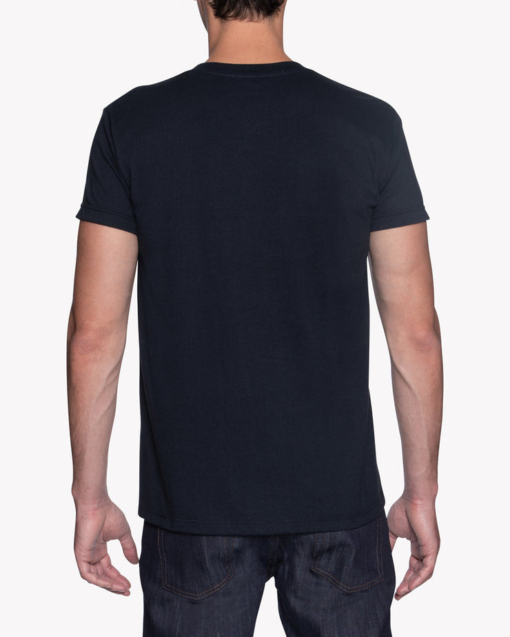 Naked & Famous Denim Circular Knit Tee - Black