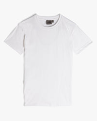 Naked & Famous Denim Circular Knit Tee - White | Naked & Famous Denim T Shirts | JEANSTORE