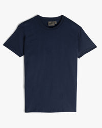 Naked & Famous Denim Circular Knit Tee - Solid Navy | Naked & Famous Denim T Shirts | JEANSTORE