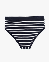 Hemen Biarritz Etor Breton Stripes Brief - Deep Marine / Natural | Hemen Biarritz Underwear | JEANSTORE