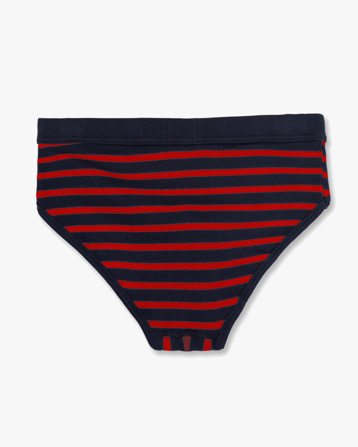 Hemen Biarritz Etor Breton Stripes Brief - Deep Marine / Red | Hemen Biarritz Underwear | JEANSTORE