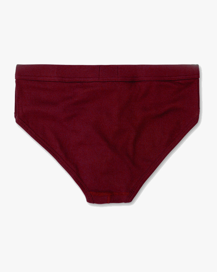 Hemen Biarritz Etor Brief - Wine Red