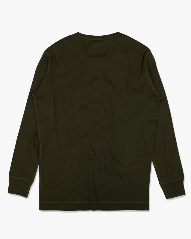 Hemen Biarritz Harri L/S Henley - Dark Forest Green | Hemen Biarritz Underwear | JEANSTORE