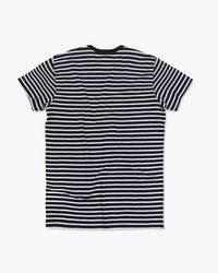 Hemen Biarritz Dani Breton Stripe Tee - Deep Marine / Natural | Hemen Biarritz T Shirts | JEANSTORE