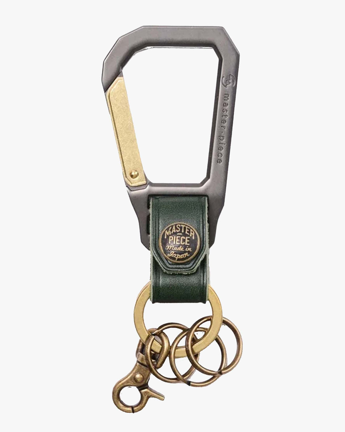 Master-Piece Carabiner Keyring - Green