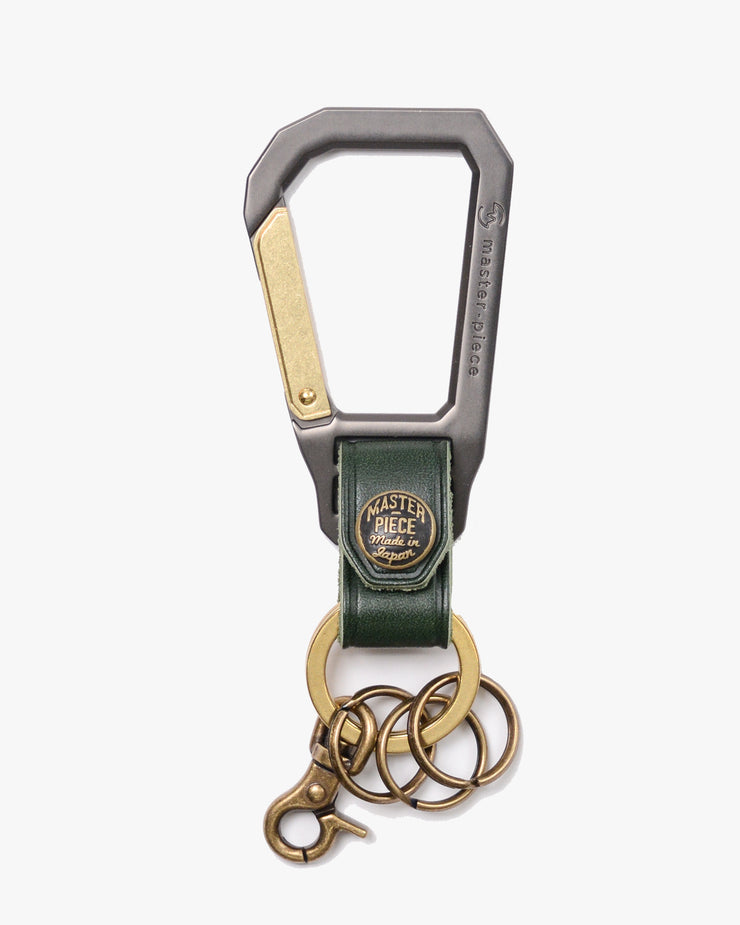 Master-Piece Carabiner Keyring - Green