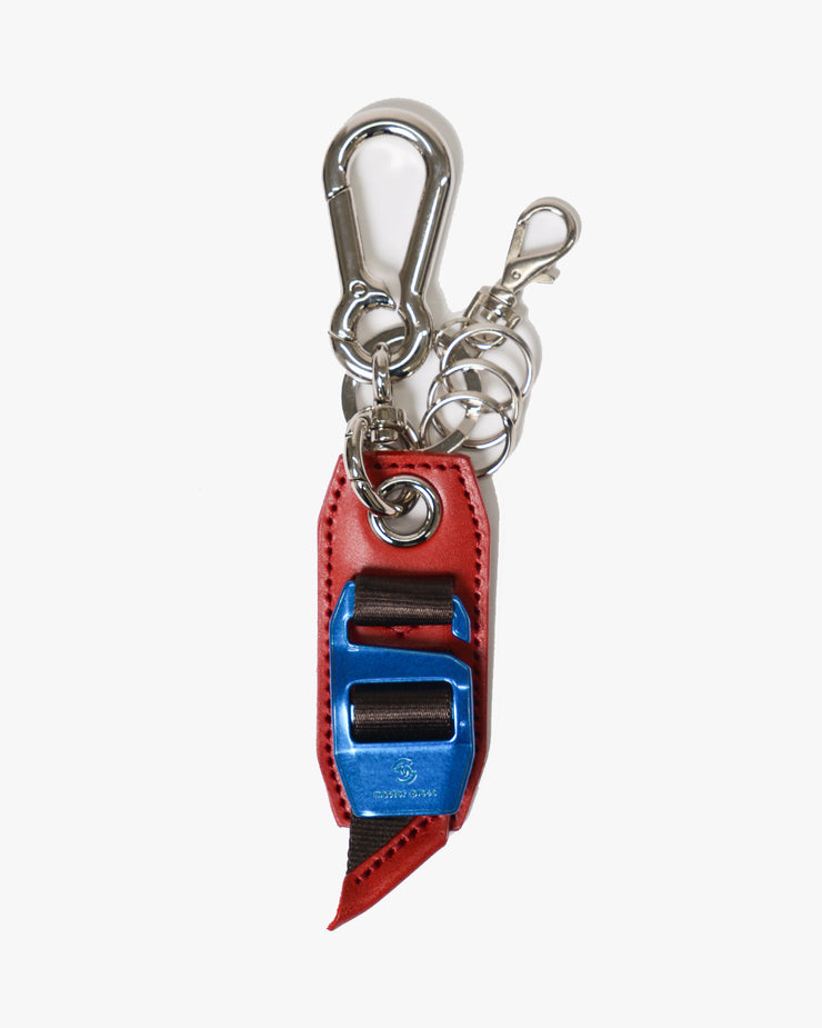 Master-Piece Hook Buckle Keyring Red - Main Image