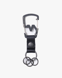 Master-Piece M-Carabiner Keyring - Black | Master-Piece Wallets & Key Fobs | JEANSTORE