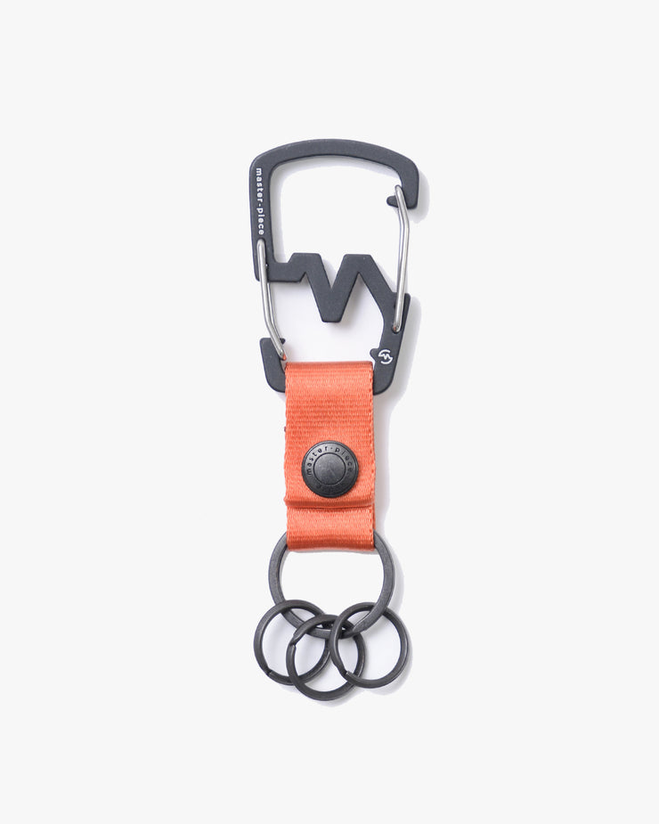 Master-Piece M-Carabiner Keyring - Orange