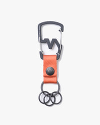 Master-Piece M-Carabiner Keyring - Orange | Master-Piece Wallets & Key Fobs | JEANSTORE