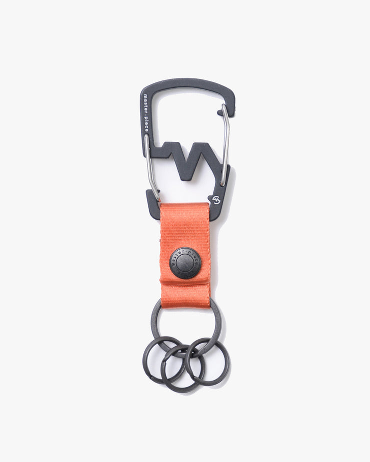 Master-Piece M-Carabiner Keyring - Orange