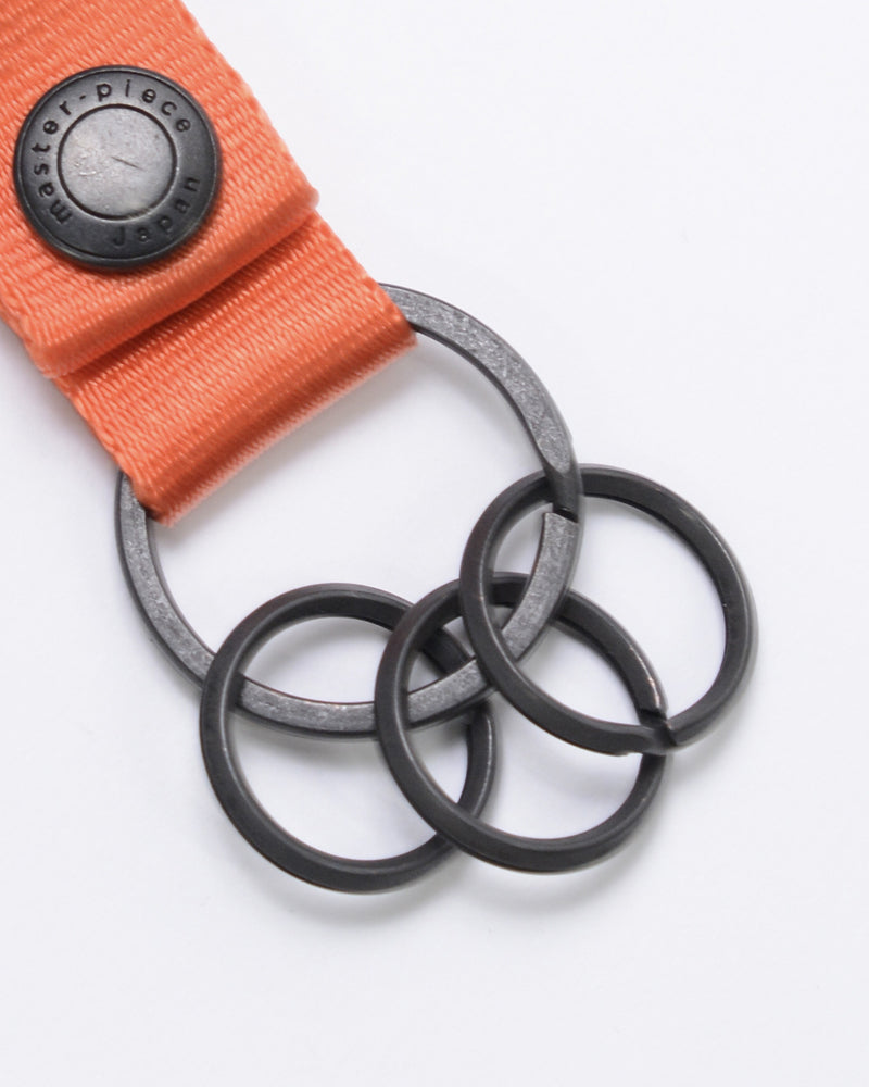 Master-Piece M-Carabiner Keyring - Orange | Master-Piece Wallets & Key Fobs | JEANSTORE
