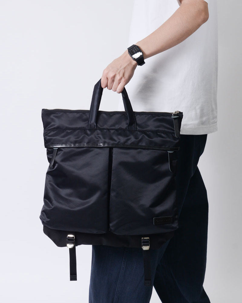 Master-Piece Lightning Helmet Bag - Black