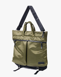 Master-Piece Lightning Helmet Bag - Khaki | Master-Piece Bags | JEANSTORE