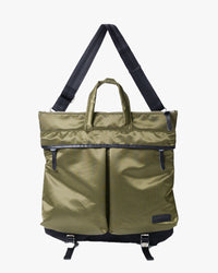 Master-Piece Lightning Helmet Bag - Khaki | Master-Piece Bags | JEANSTORE