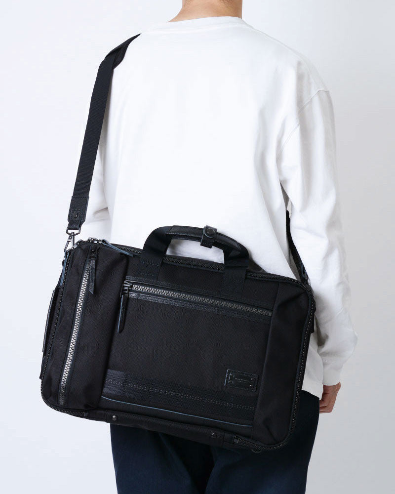 Master-Piece Rise V2 3-Way Briefcase - Black | Master-Piece Bags | JEANSTORE