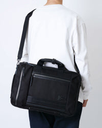 Master-Piece Rise V2 3-Way Briefcase - Black | Master-Piece Bags | JEANSTORE