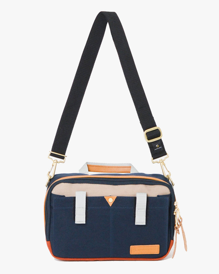 Master-Piece Link Shoulder Bag - Navy / Black