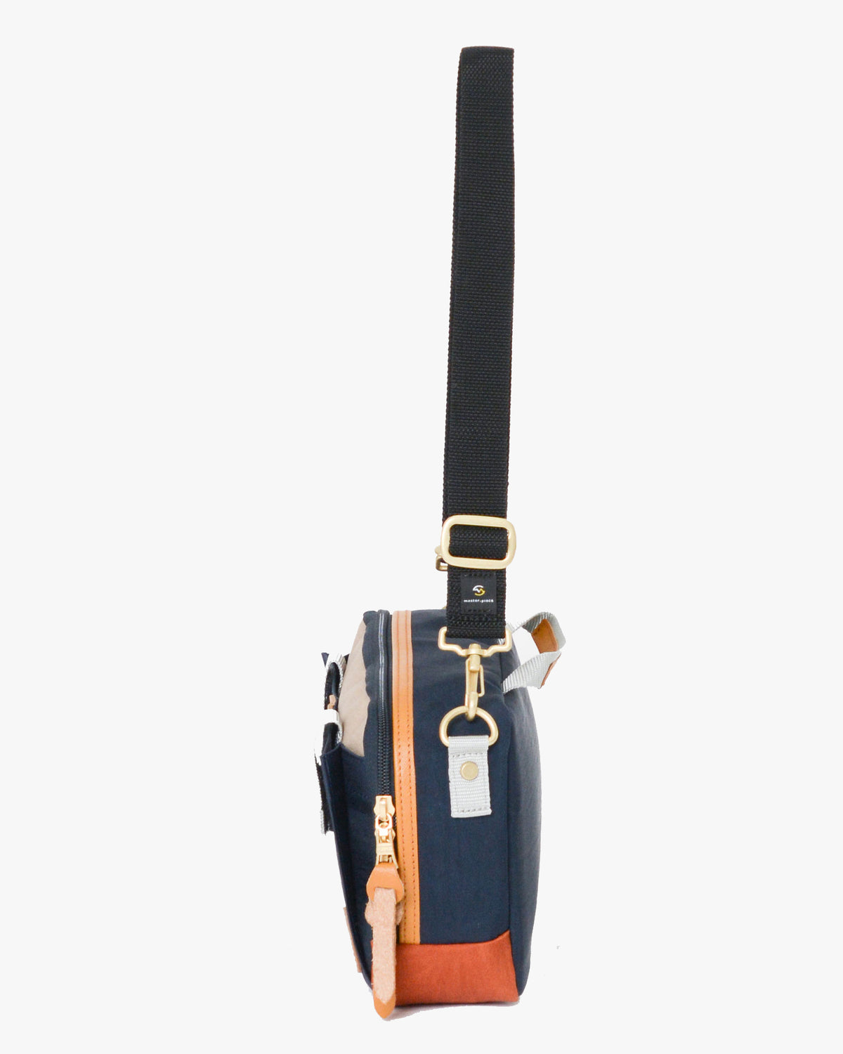 Master-Piece Link Shoulder Bag - Navy / Black | Master-Piece Bags | JEANSTORE