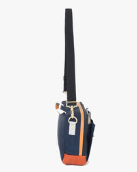 Master-Piece Link Shoulder Bag - Navy / Black | Master-Piece Bags | JEANSTORE
