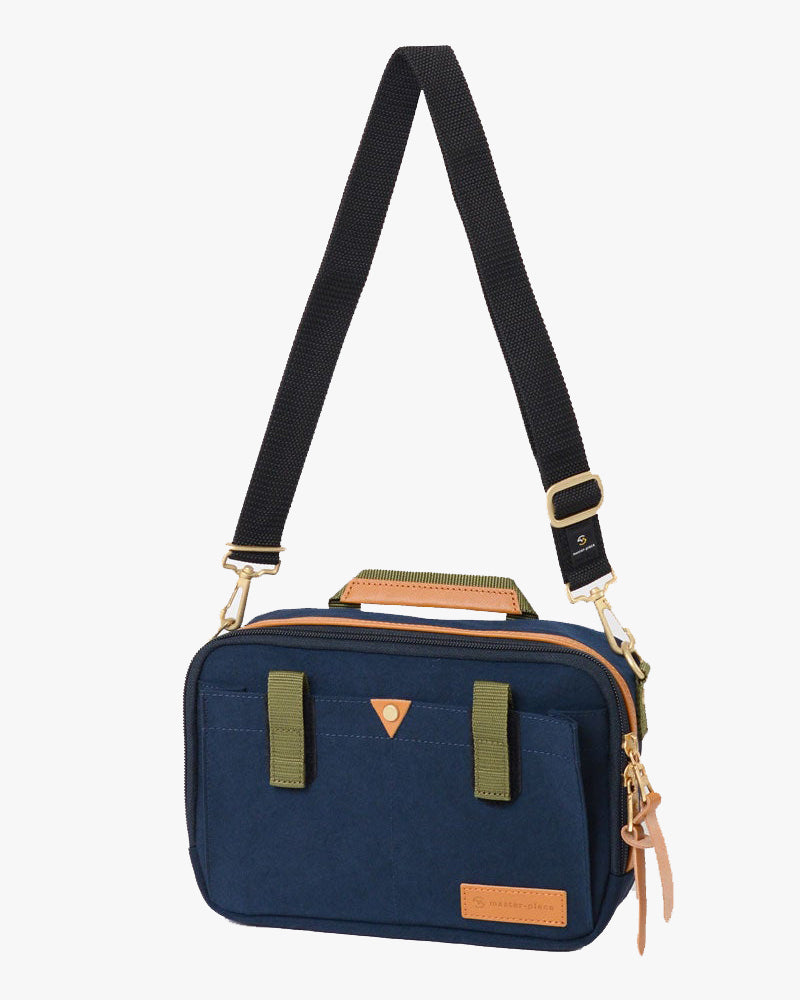 Master-Piece Link Shoulder Bag - Navy | Master-Piece Bags | JEANSTORE
