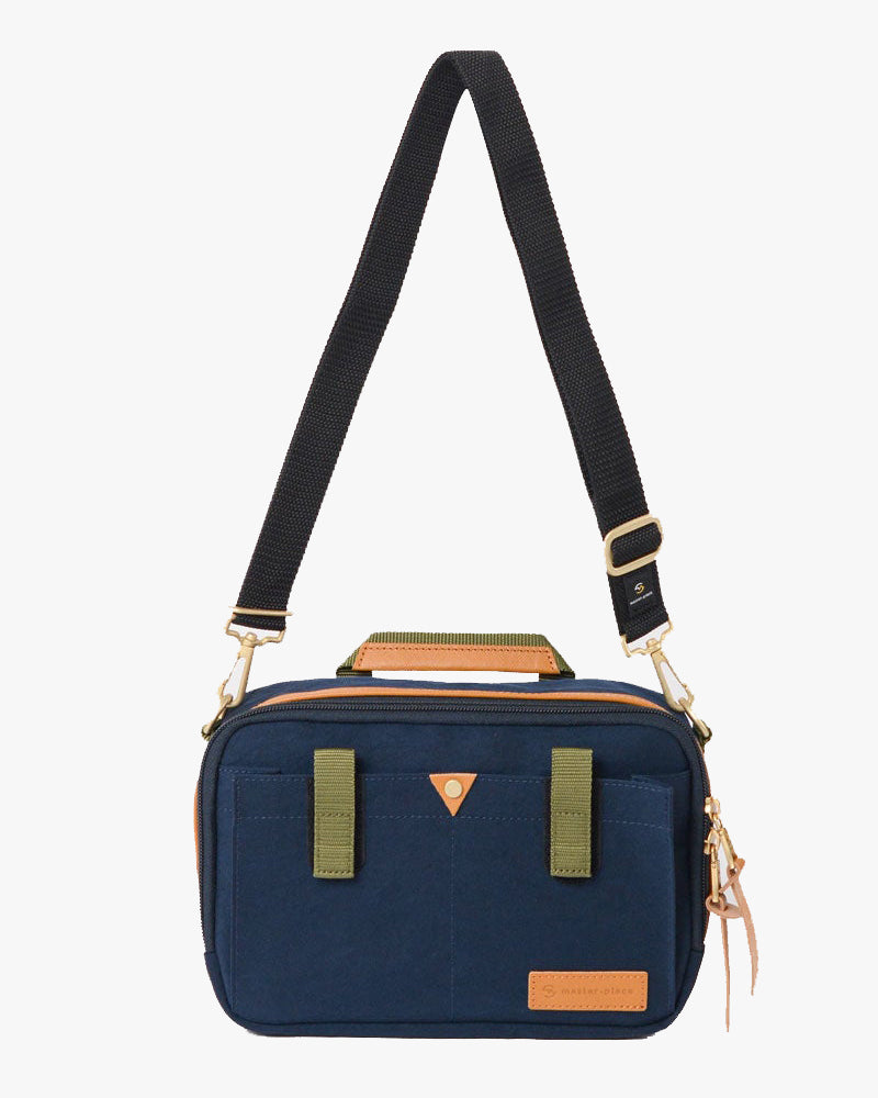 Master-Piece Link Shoulder Bag - Navy | Master-Piece Bags | JEANSTORE