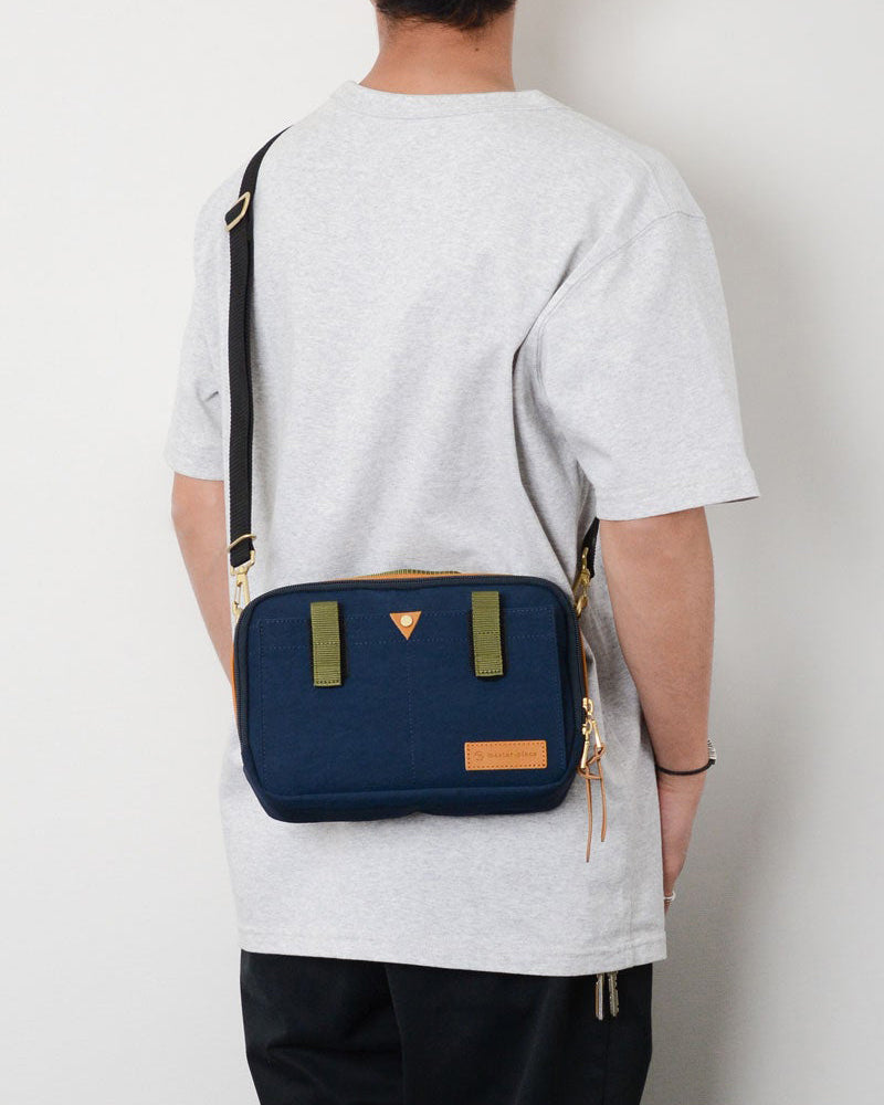 Master-Piece Link Shoulder Bag - Navy | Master-Piece Bags | JEANSTORE