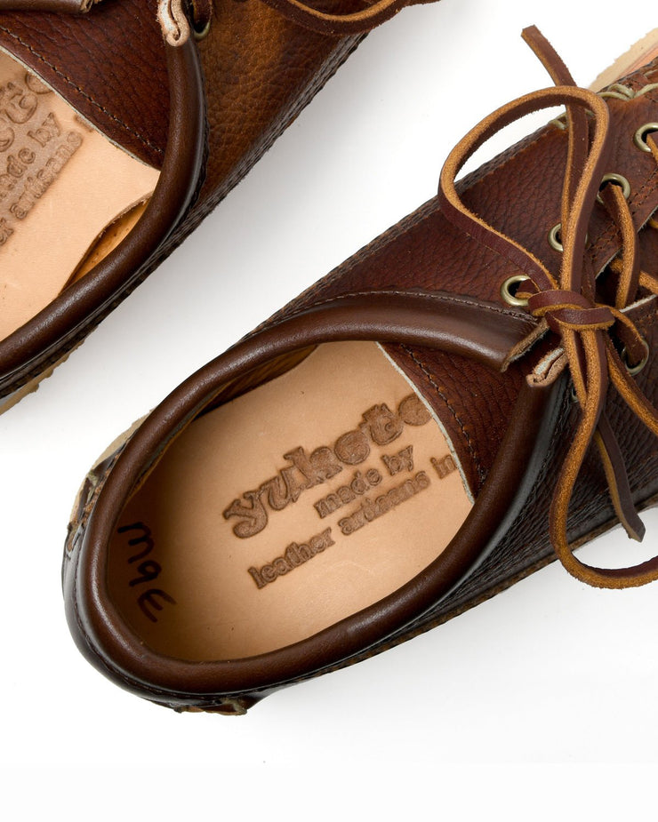 Yuketen Maine Guide Ox DB Shoe w/ 2021 Sole - CP Brown / G Brown