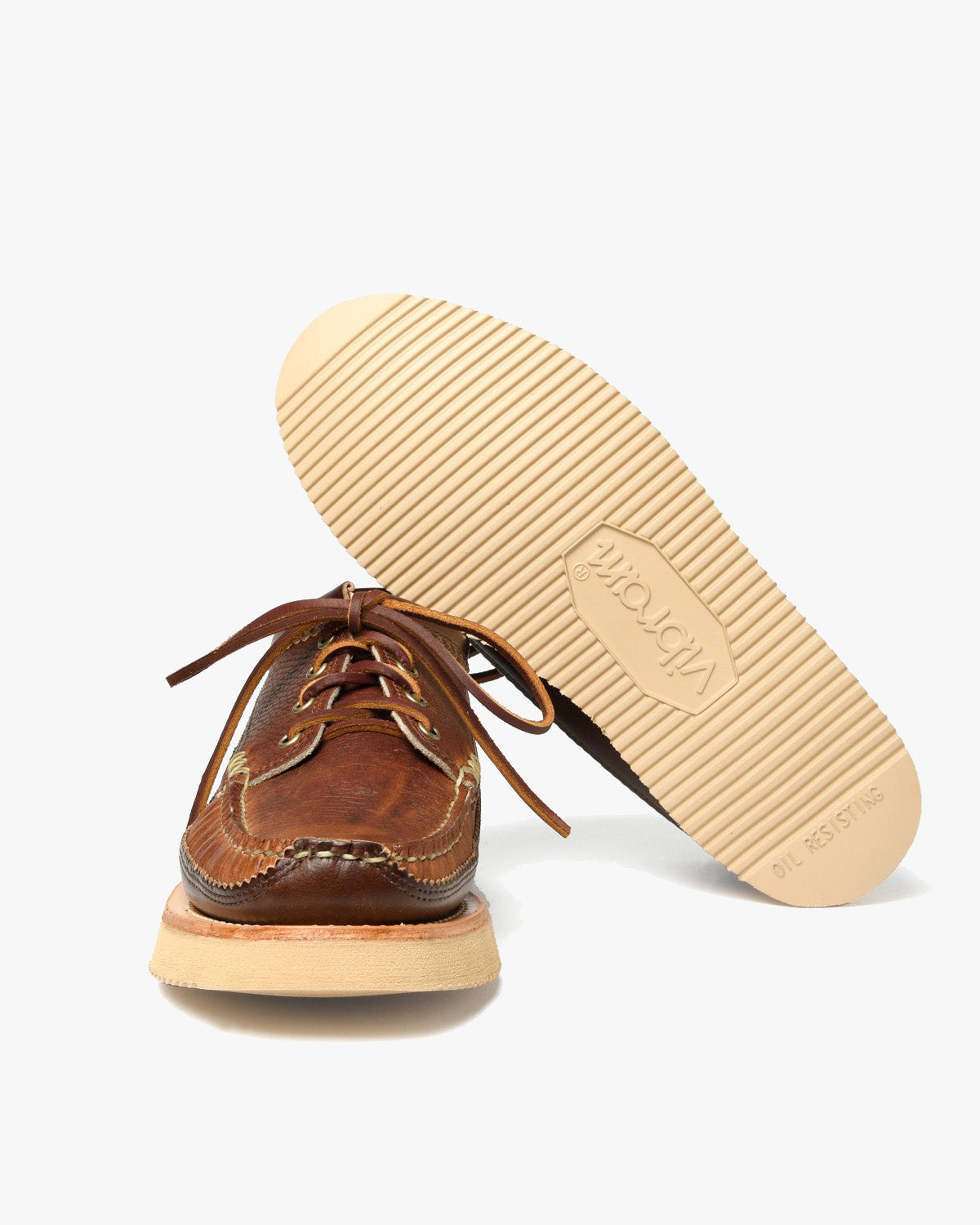 Yuketen Maine Guide Ox DB Shoe w/ 2021 Sole - CP Brown / G Brown | Yuketen Shoes | JEANSTORE
