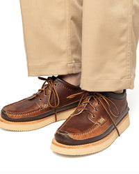 Yuketen Maine Guide Ox DB Shoe w/ 2021 Sole - CP Brown / G Brown | Yuketen Shoes | JEANSTORE