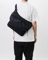 Master-Piece Face Shoulder Bag - Black | Master-Piece Bags | JEANSTORE