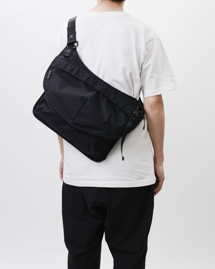 Master-Piece Face Shoulder Bag - Black