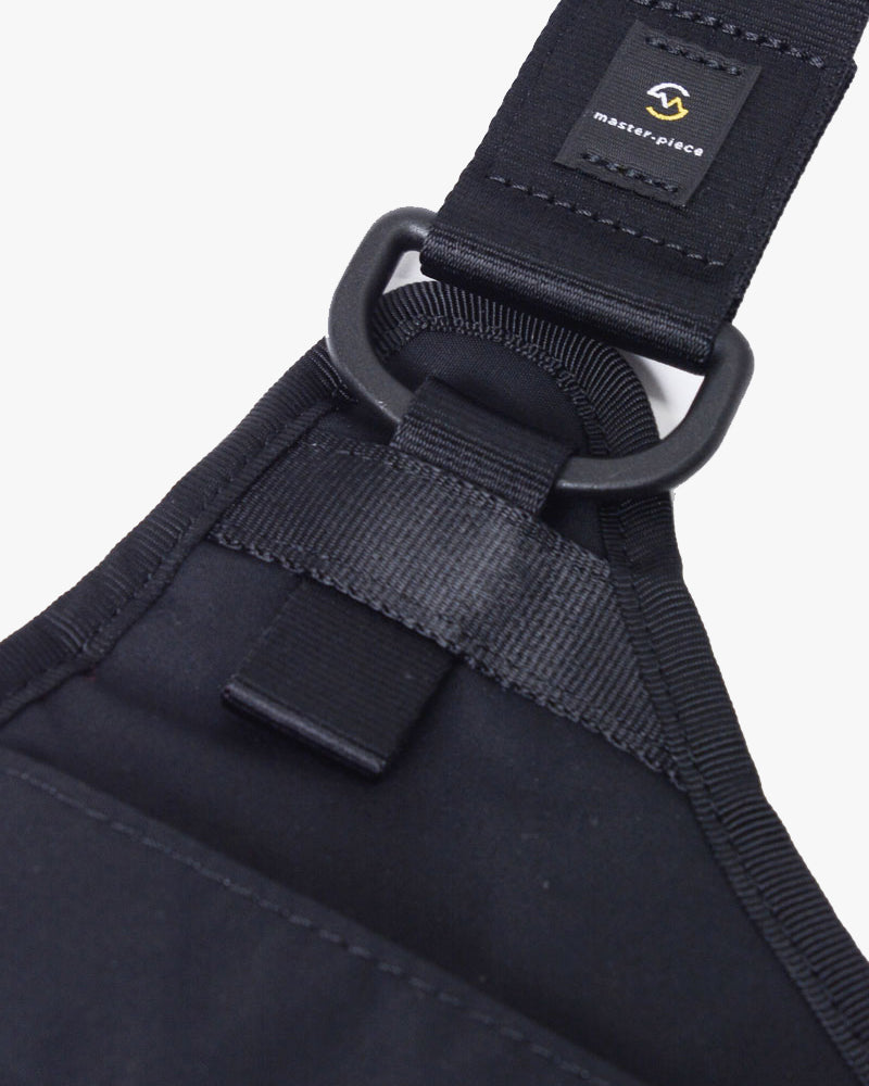 Master-Piece Face Shoulder Bag - Black | Master-Piece Bags | JEANSTORE