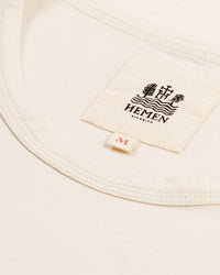 Hemen Biarritz Dani Tee - Stone | Hemen Biarritz T Shirts | JEANSTORE
