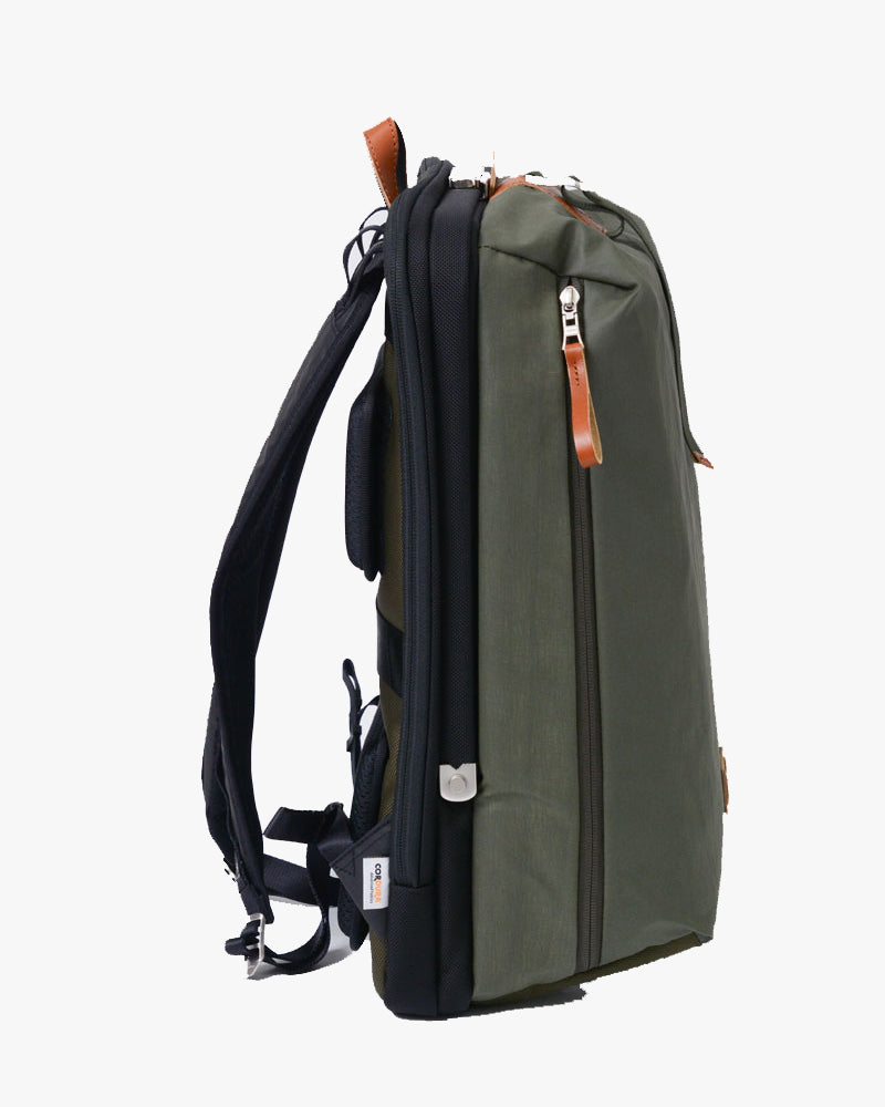 Master-Piece Bump Backpack L - Khaki | Master-Piece Bags | JEANSTORE
