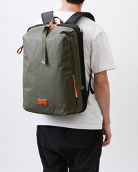Master-Piece Bump Backpack L - Khaki | Master-Piece Bags | JEANSTORE
